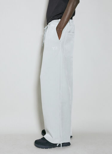 Velvet Track Pants Y-3 Velvet Track Pants Grey yyy0354028