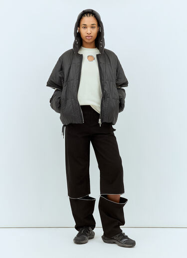 Moncler x Willow Smith Haissa Short Down Jacket Black mwi0258008