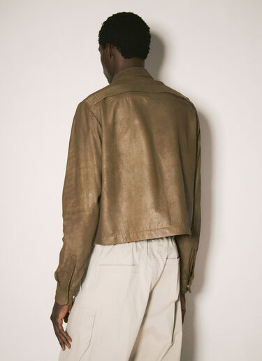 Rick Owens 앨리스 스트로브 셔츠  브라운 ric0157016