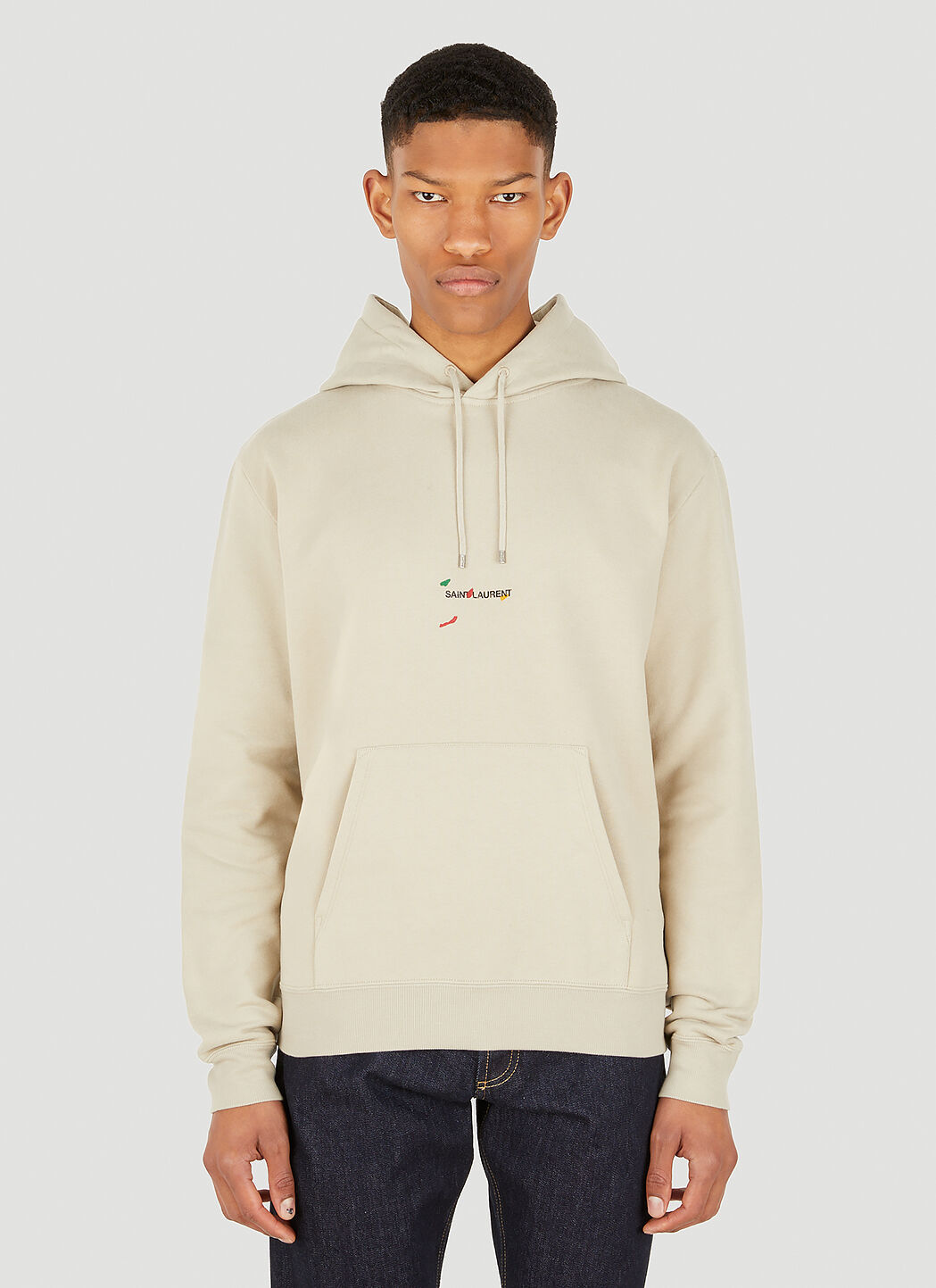 Saint laurent logo clearance sweatshirt
