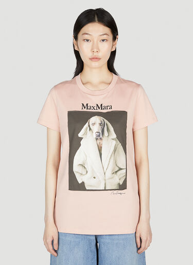 Max Mara Valido T-Shirt Pink max0253030