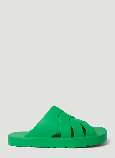 Bottega Veneta Plat Sandals Green bov0151057