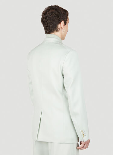 Lanvin Single Breasted Blazer Light Green lnv0151015