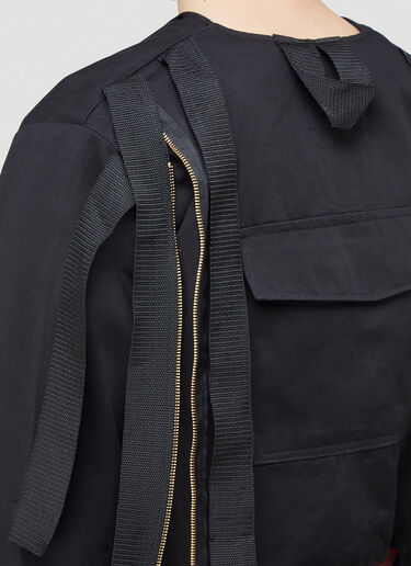 Youths In Balaclava Bandits Utilitarian Jacket Black yib0140013