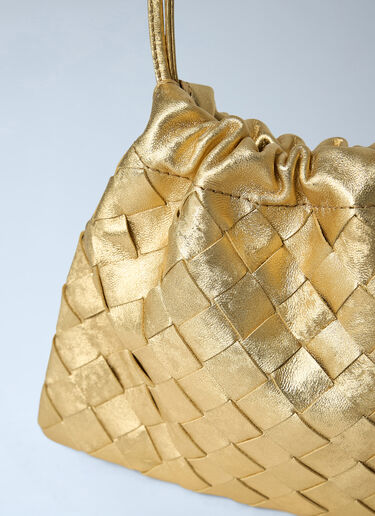 Bottega Veneta Small Intrecciato Dustbag Gold bov0263045