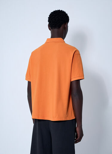 Stüssy Logo Motif Polo Shirt Orange sts0161008