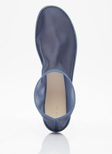 The Row Sock Mesh Flats Navy row0253049