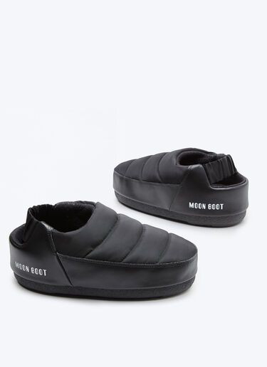 Moon Boot 凉鞋带穆勒鞋 黑色 mnb0354012