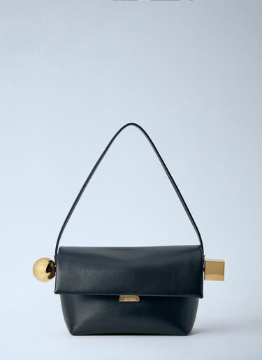 Jacquemus Le Rond Carré Handbag Black jac0258044