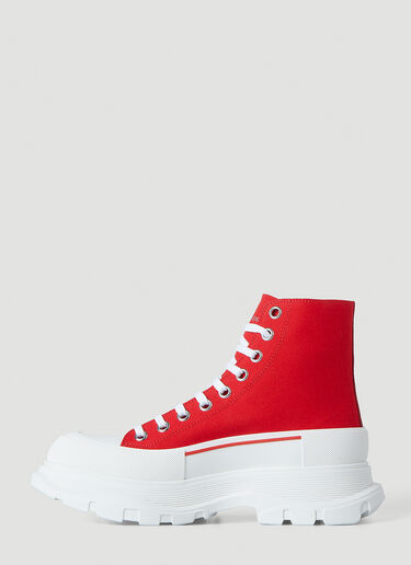 Alexander McQueen [트레드 슬릭] 스니커즈 레드 amq0246020