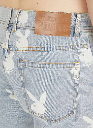 Pleasures x Playboy Scatter Jeans Light Blue pls0150037
