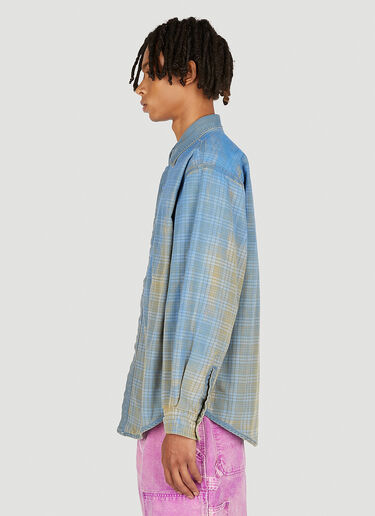 Double Flannel Overshirt NOTSONORMAL Double Flannel Overshirt Blue nsm0351005