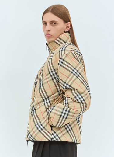 Burberry 双面格纹夹克 米色 bur0157018
