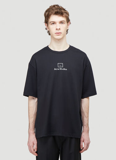 Acne Studios Extorr Reflective Face T-Shirt Black acn0343009