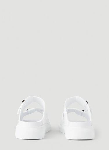 Alexander McQueen Hybrid 橡胶拖鞋 白 amq0145076