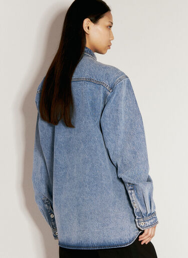 Y/Project Snap-Off Denim Shirt Blue ypr0254007