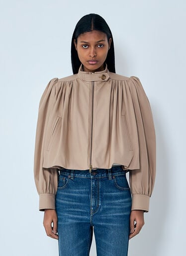 Chloé Cotton Jacket Beige chl0263013