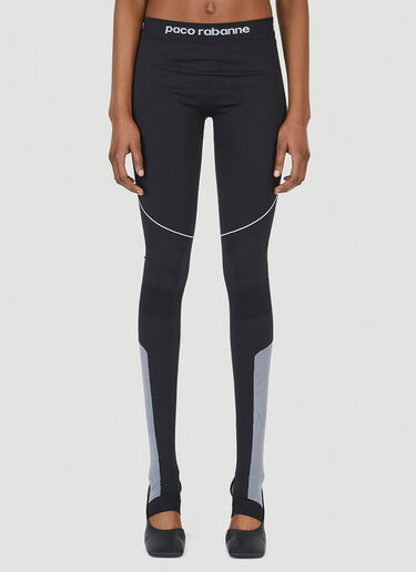 Technical Leggings Rabanne Technical Leggings Black pac0248003