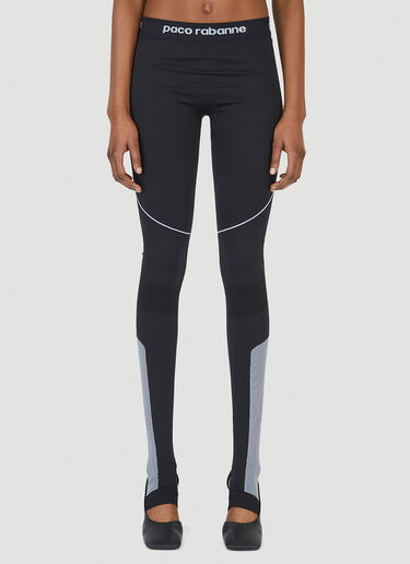 Rabanne Technical Leggings Black pac0248003