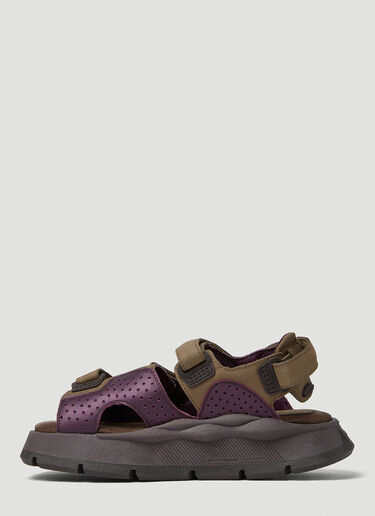 Quest Platform Sandals Eytys Quest Platform Sandals Brown eyt0349056