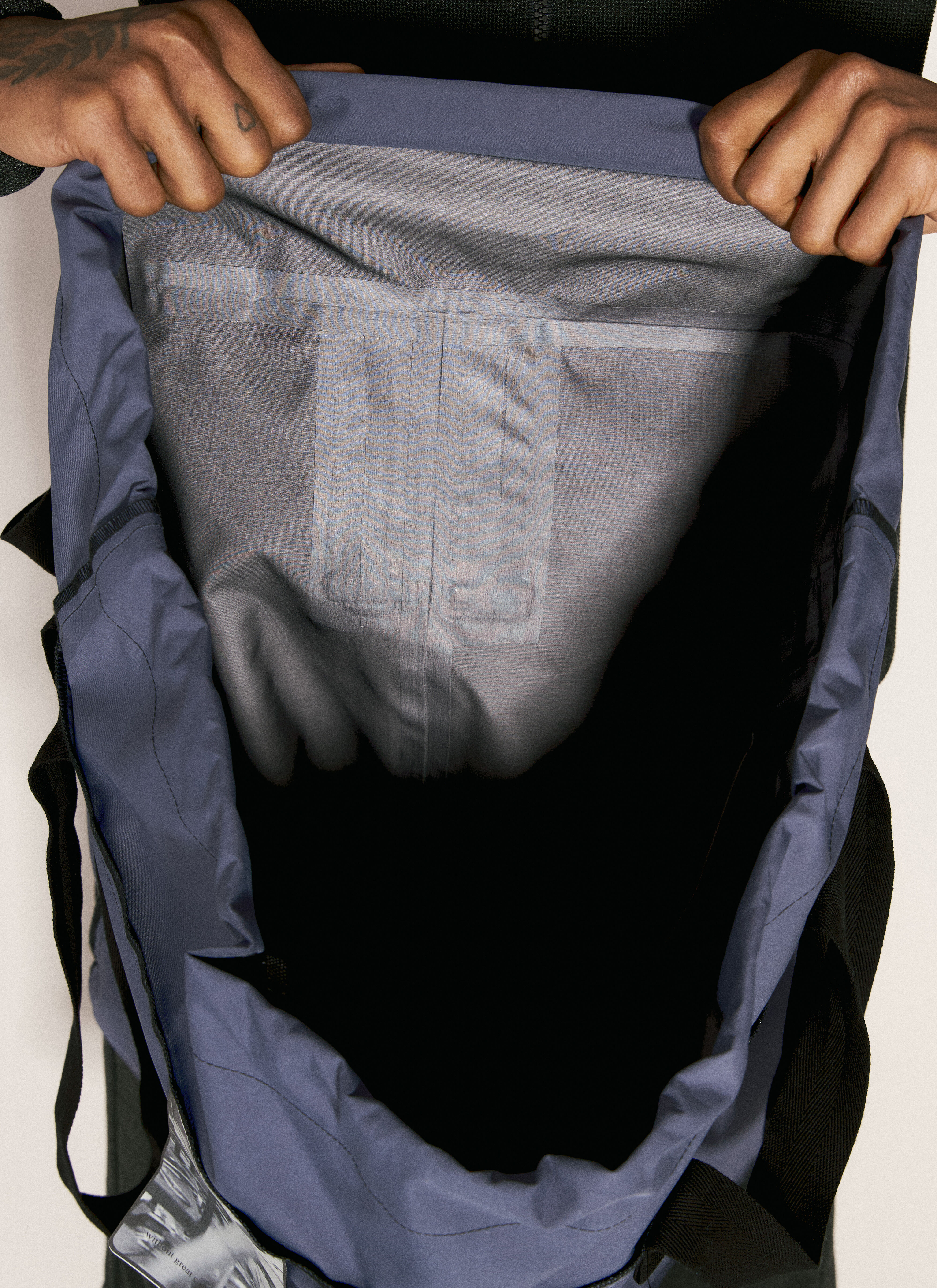 GR10K Men's' 3L Microgrid Sack Bag in Blue | LN-CC®