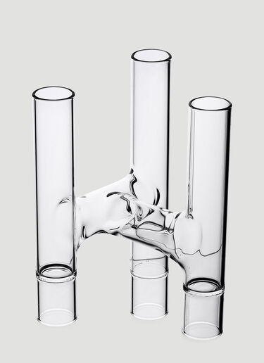 Fferrone Design Set of Two Trio Candelabras Transparent wps0644568