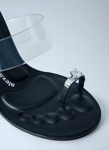 Alexander Wang Bianca Heel Sandals Black awg0263045