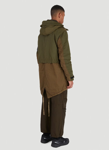 Debs Fishtail Parka Coat NEMEN Debs Fishtail Parka Coat Brown nem0146003