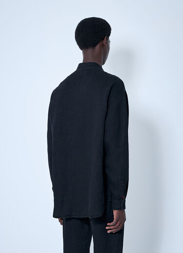 The Row Penn Shirt Black row0160006