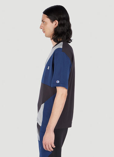 Champion x Anrealage Contrast Panel T-Shirt Dark Blue chn0151002