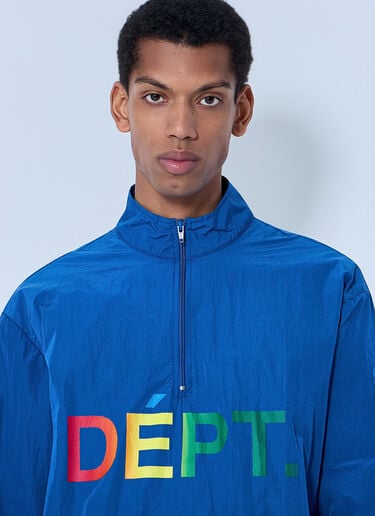 Gallery Dept. Half-Zip Logo Pullover Blue gdp0164015