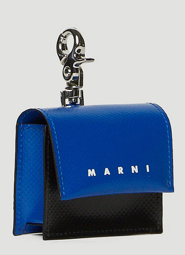 Marni 双色 AirPods 保护套 蓝 mni0149028