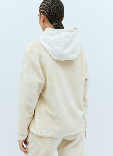 Moncler Teddy Hooded Sweatshirt Cream mon0258025
