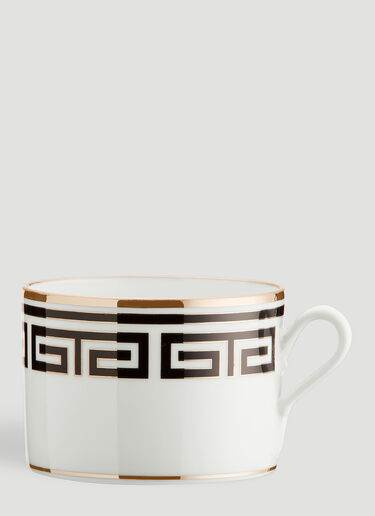 Ginori 1735 Set of Two Labirinto Teacup Black wps0644453