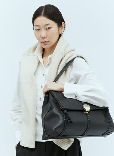 Penelope Large Shoulder Bag Chloé Penelope Large Shoulder Bag Black chl0255041