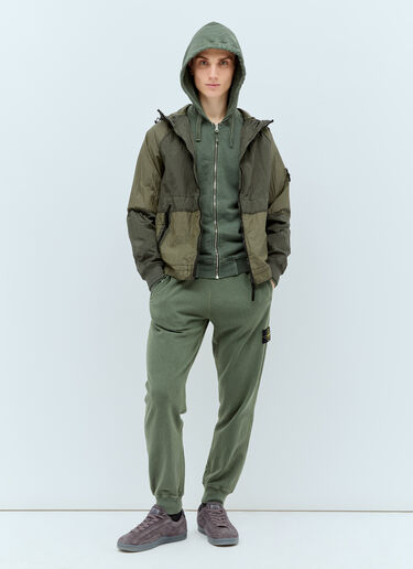 Stone Island 轻量连帽夹克 绿色 sto0156035