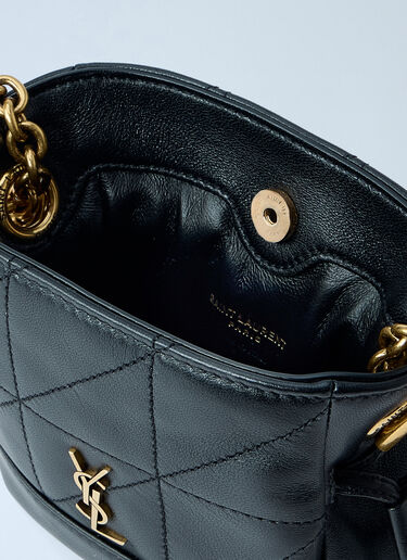 LN-CC® - Saint Laurent: Jamie Chain Belt Bag - Black Saint Laurent Jamie Chain Belt Bag Black sla0263051