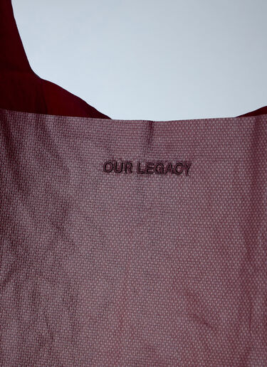 Our Legacy Grocery Tote Bag Red our0264025