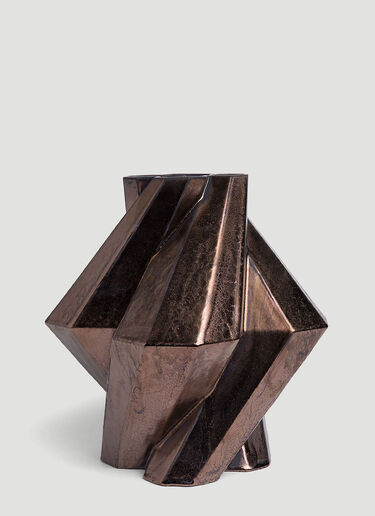 Bohinc Studio Fortress Pillar Vase Bronze wps0638276
