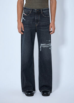 Diesel D-Rise Wide Leg Jeans Grey dsl0163016