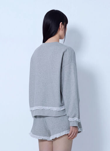 GANNI Isoli Sweatshirt Grey gan0265011
