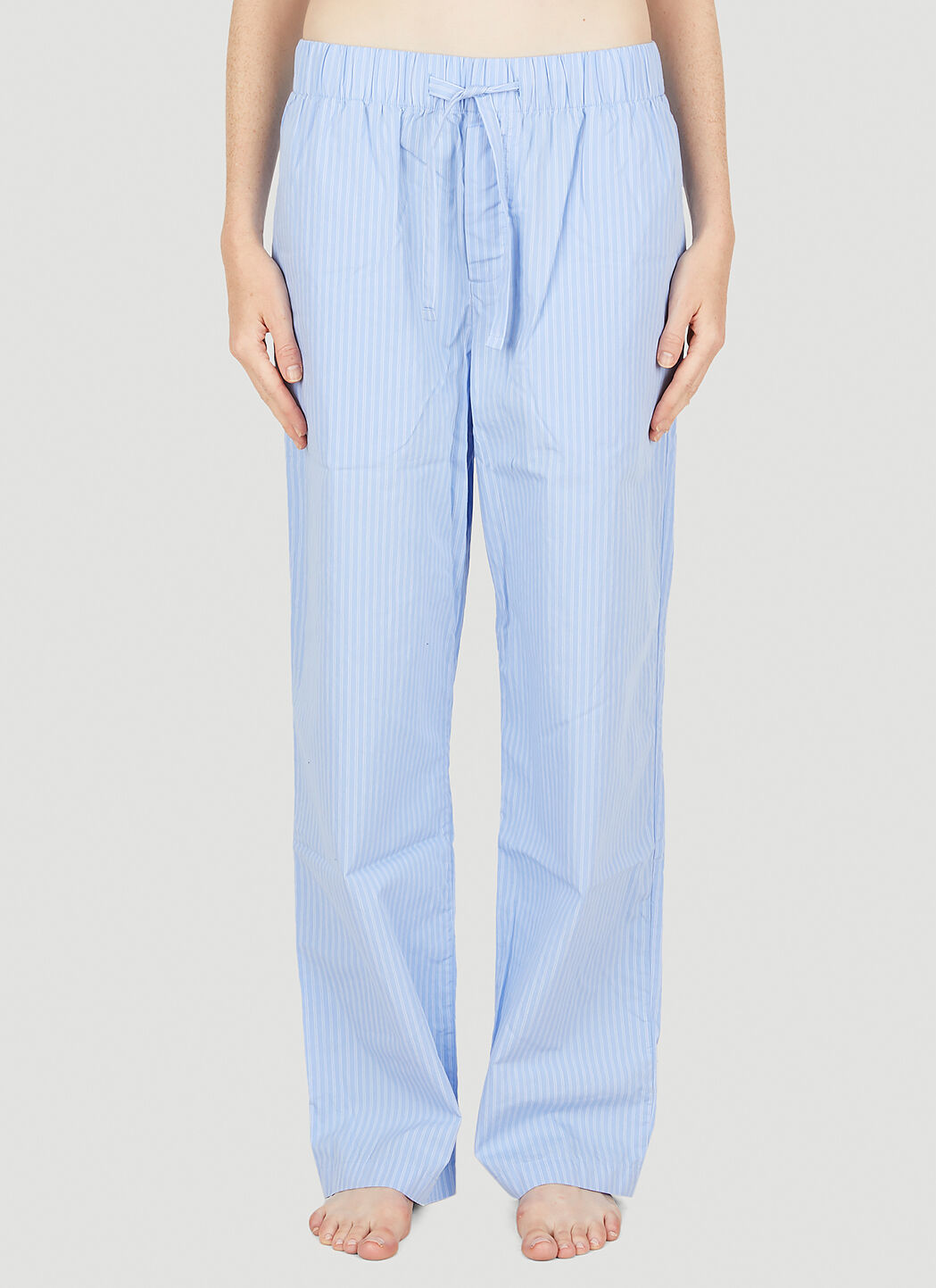 Striped discount drawstring pants