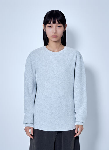 LN-CC® - Entire Studios: Thermal Long Sleeve Top - Grey Entire Studios Thermal Long Sleeve Top Grey ent0266023