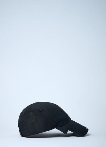 Logo Motif Baseball Cap Balenciaga x Lamborghini Logo Motif Baseball Cap Black bll0162007