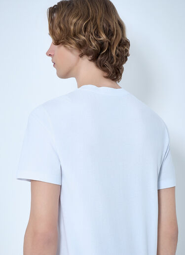 Three Pack Cotton Jersey T-Shirts Moncler Three Pack Cotton Jersey T-Shirts Grey mon0164045