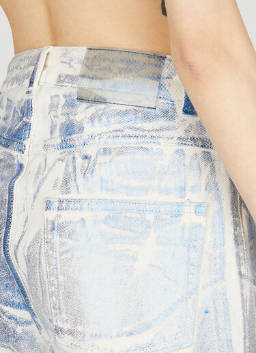 Blue Foil Jeans Our Legacy Blue Foil Jeans Light Blue our0252003