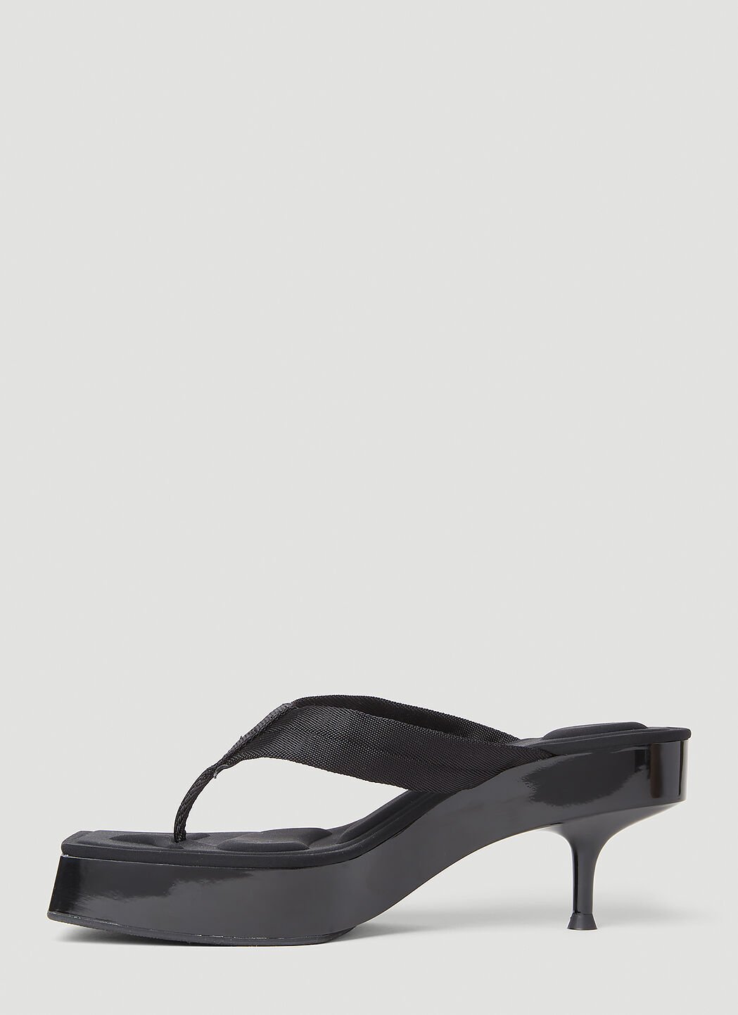 Alexander Wang Women s Jessy Kitten Heel Sandals in Black LN CC