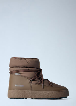 Moon Boot Ltrack Low Nylon Boots Brown mnb0366024