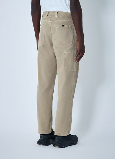 Logo Patch Pants Stone Island Logo Patch Pants Beige sto0162044