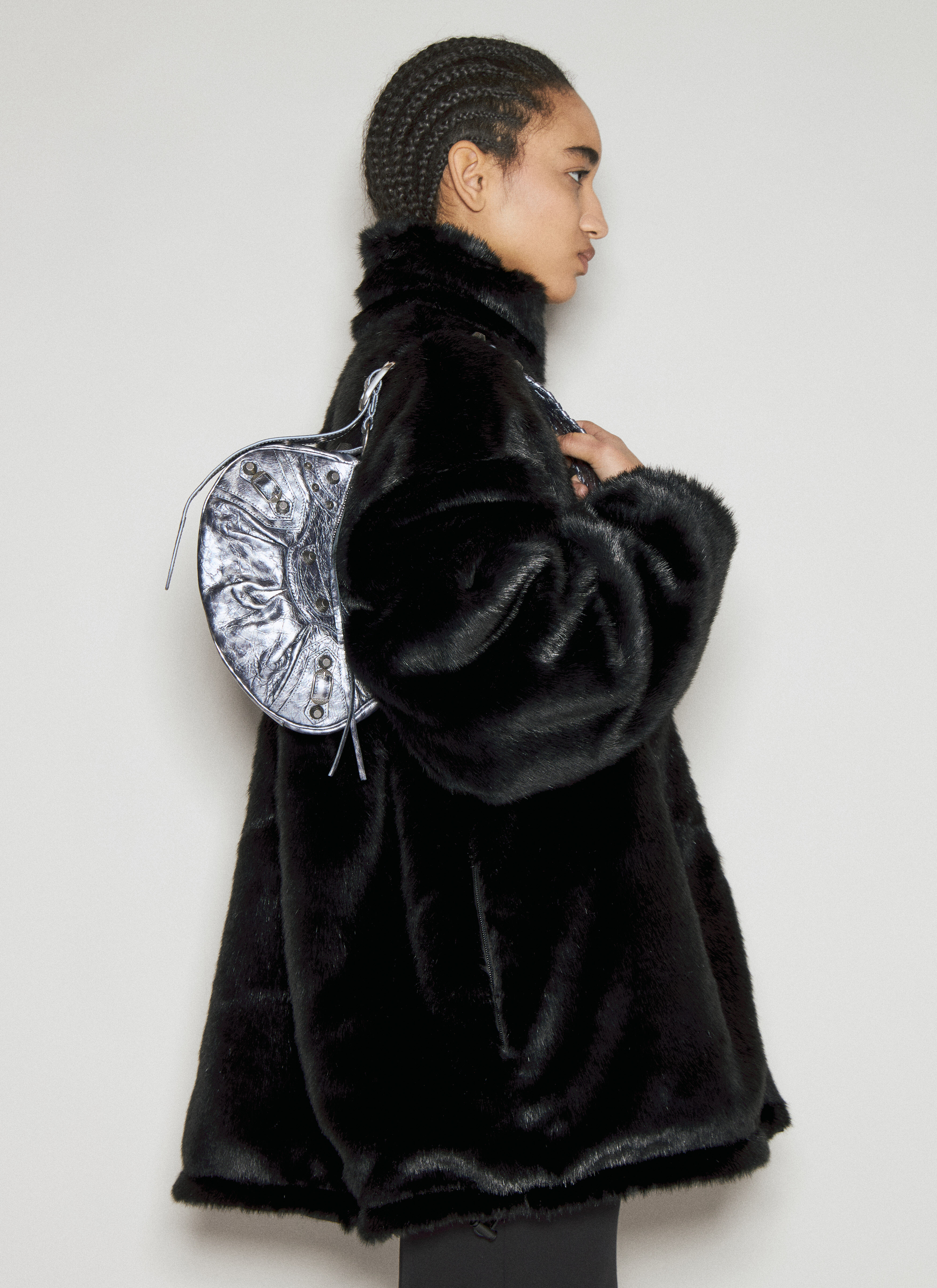 Balenciaga Women's' Le Cagole XS Shoulder Bag in Grey | LN-CC®